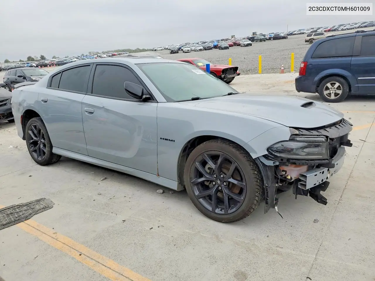 2021 DODGE CHARGER VIN 2C3CDXCT0MH601009 — фото 4