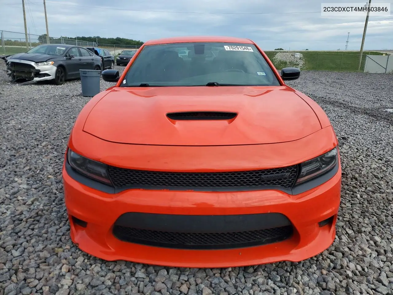 2021 DODGE CHARGER VIN 2C3CDXCT4MH603846 — фото 5