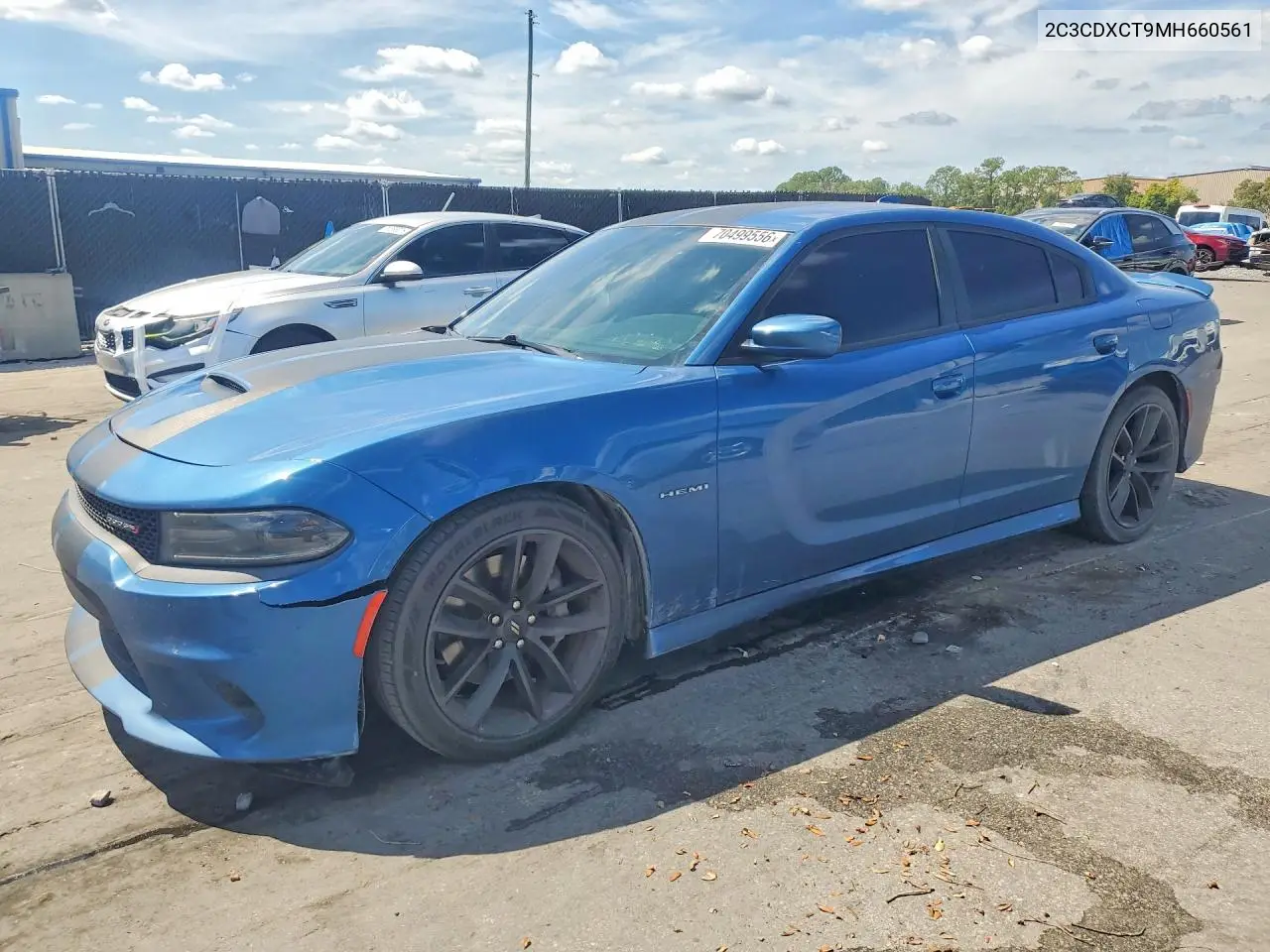 DODGE CHARGER 2021, VIN 2C3CDXCT9MH660561