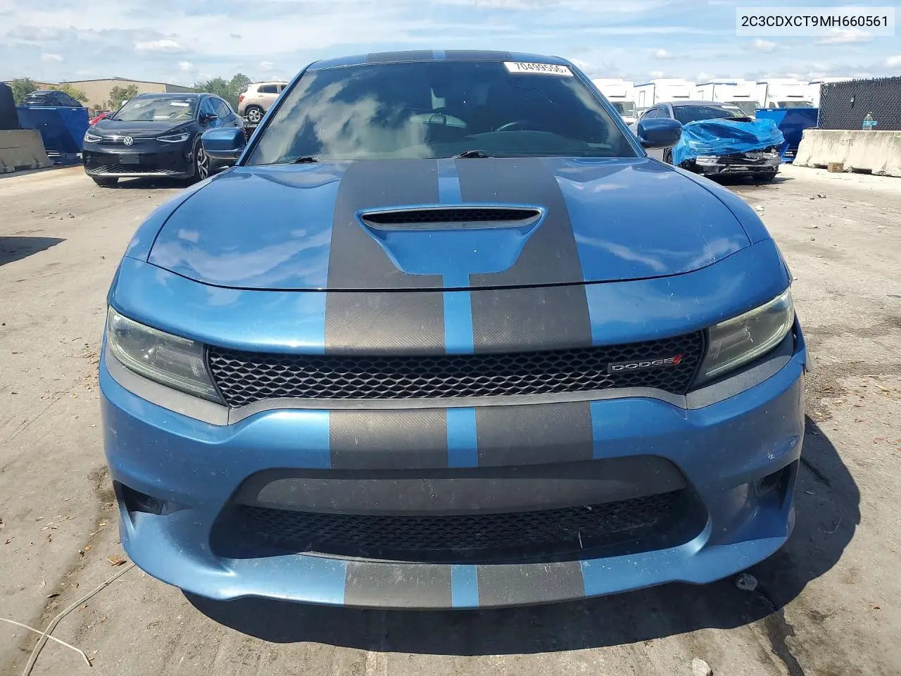 2021 DODGE CHARGER VIN 2C3CDXCT9MH660561 — фото 5