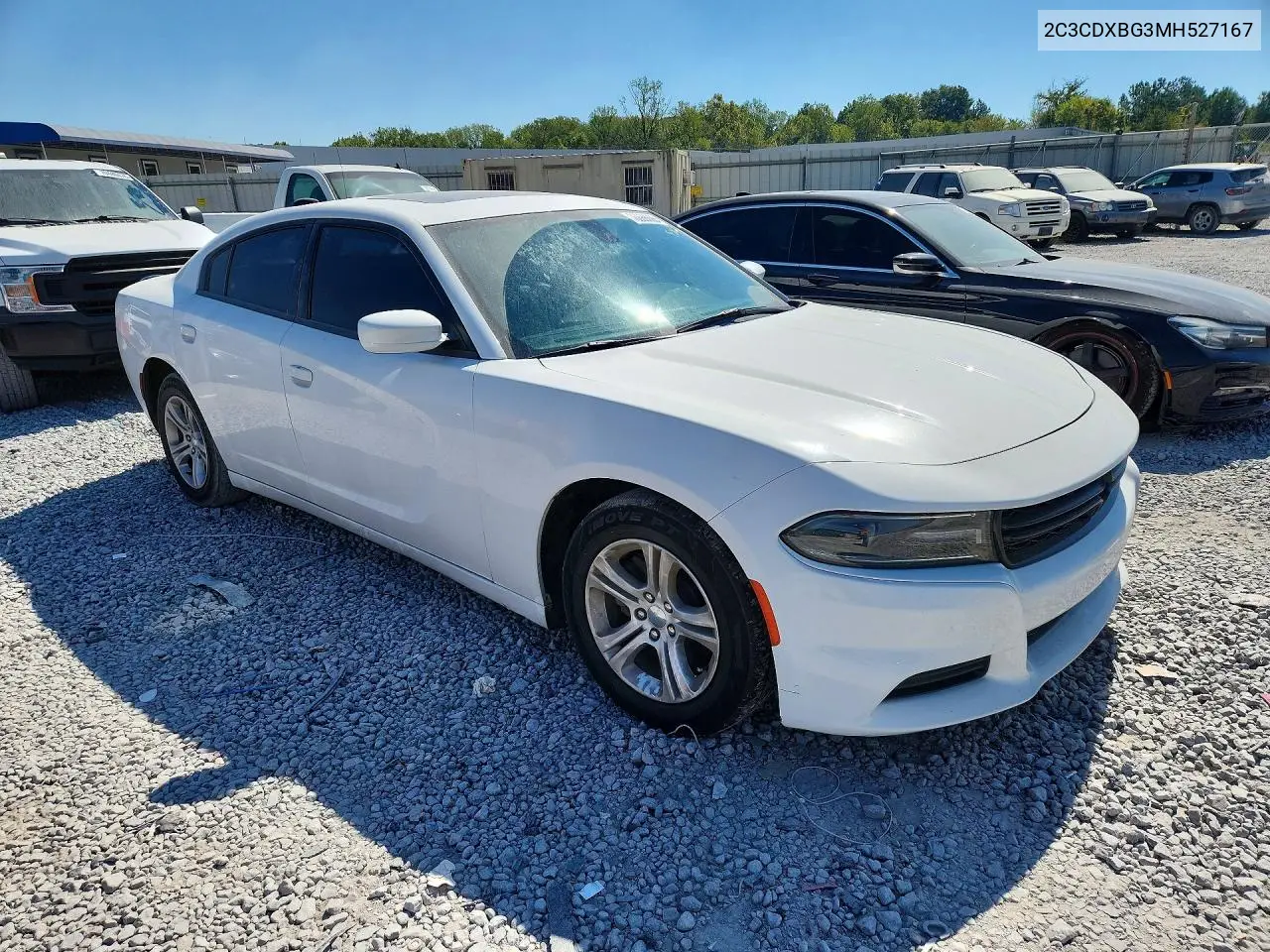 2021 DODGE CHARGER VIN 2C3CDXBG3MH527167 — фото 4