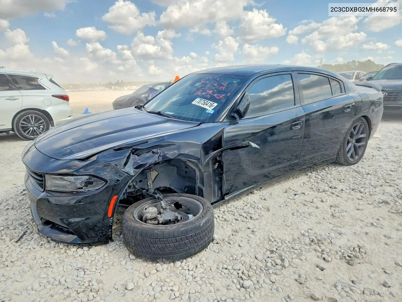 DODGE CHARGER 2021, VIN 2C3CDXBG2MH668795