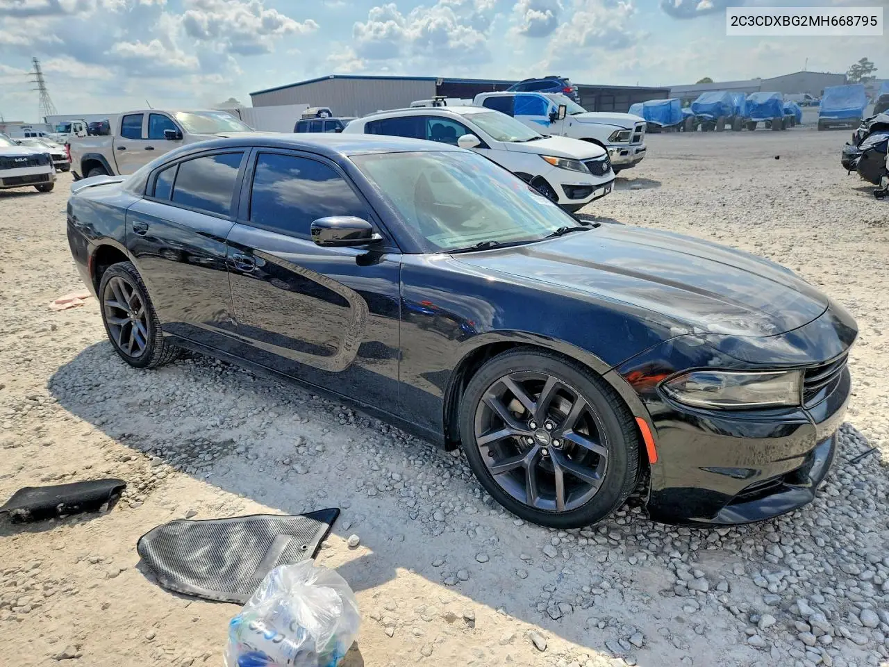 2021 DODGE CHARGER VIN 2C3CDXBG2MH668795 — фото 4