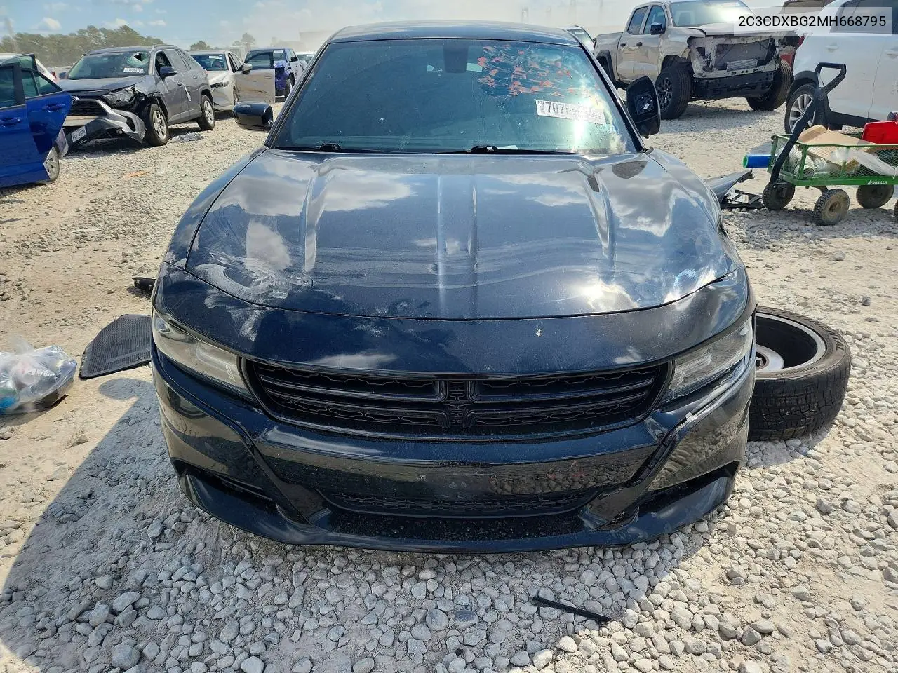 2021 DODGE CHARGER VIN 2C3CDXBG2MH668795 — фото 5