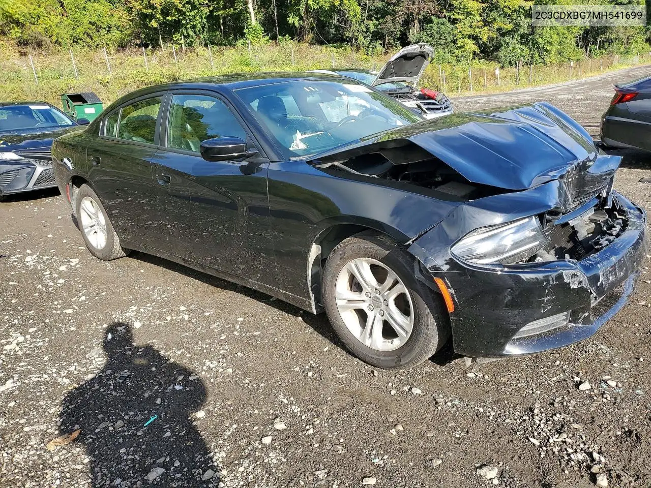 2021 DODGE CHARGER VIN 2C3CDXBG7MH541699 — фото 4