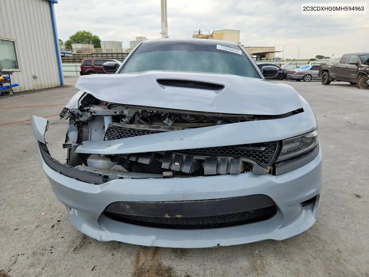 2021 DODGE CHARGER VIN 2C3CDXHG0MH594963 — фото 5