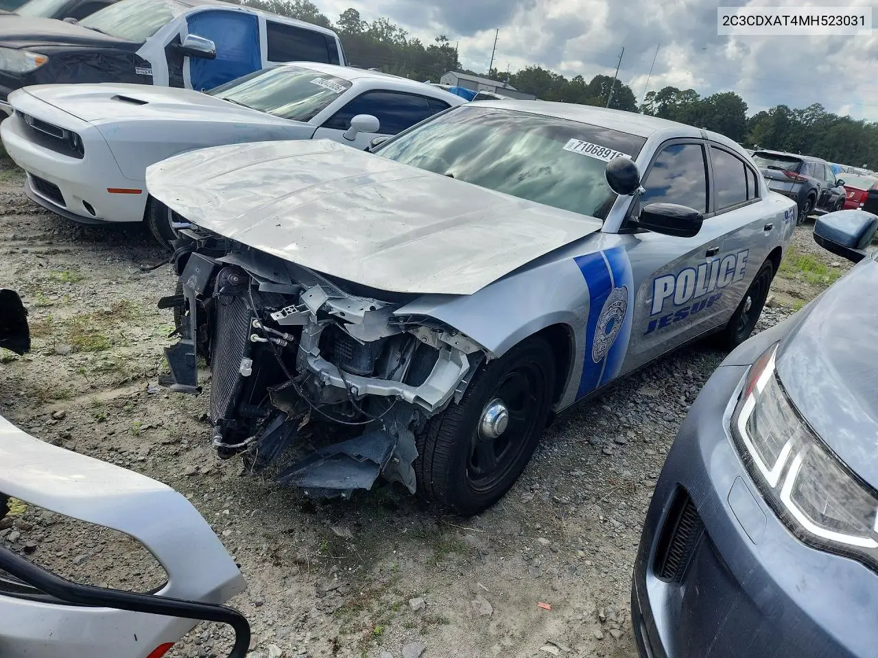 DODGE CHARGER 2021, VIN 2C3CDXAT4MH523031