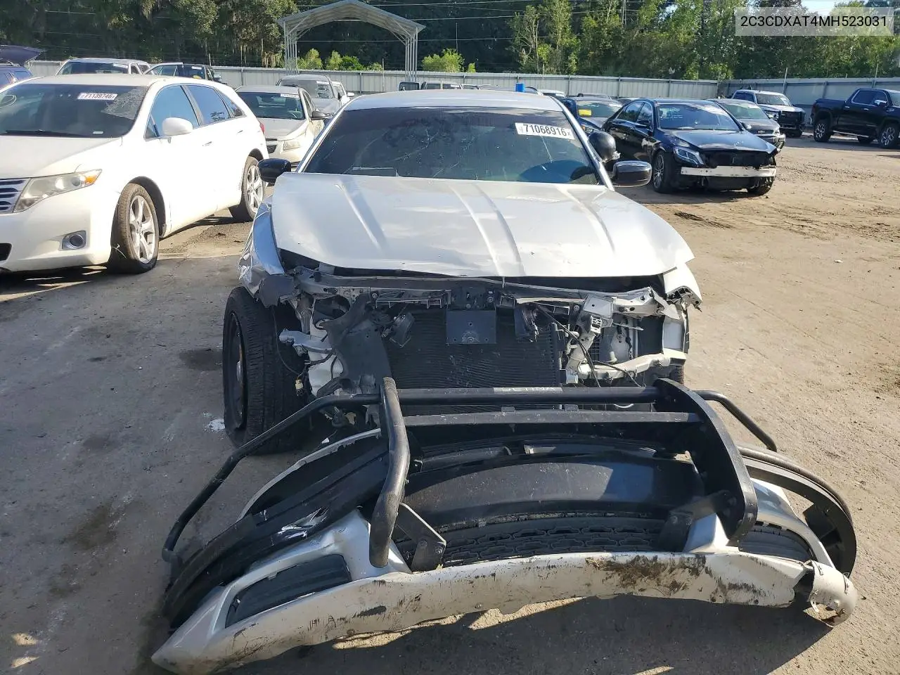 2021 DODGE CHARGER VIN 2C3CDXAT4MH523031 — фото 5