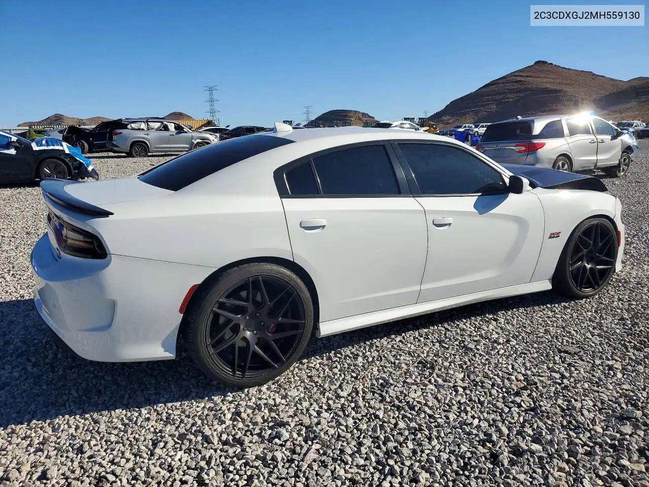 2021 DODGE CHARGER VIN 2C3CDXGJ2MH559130 — фото 3