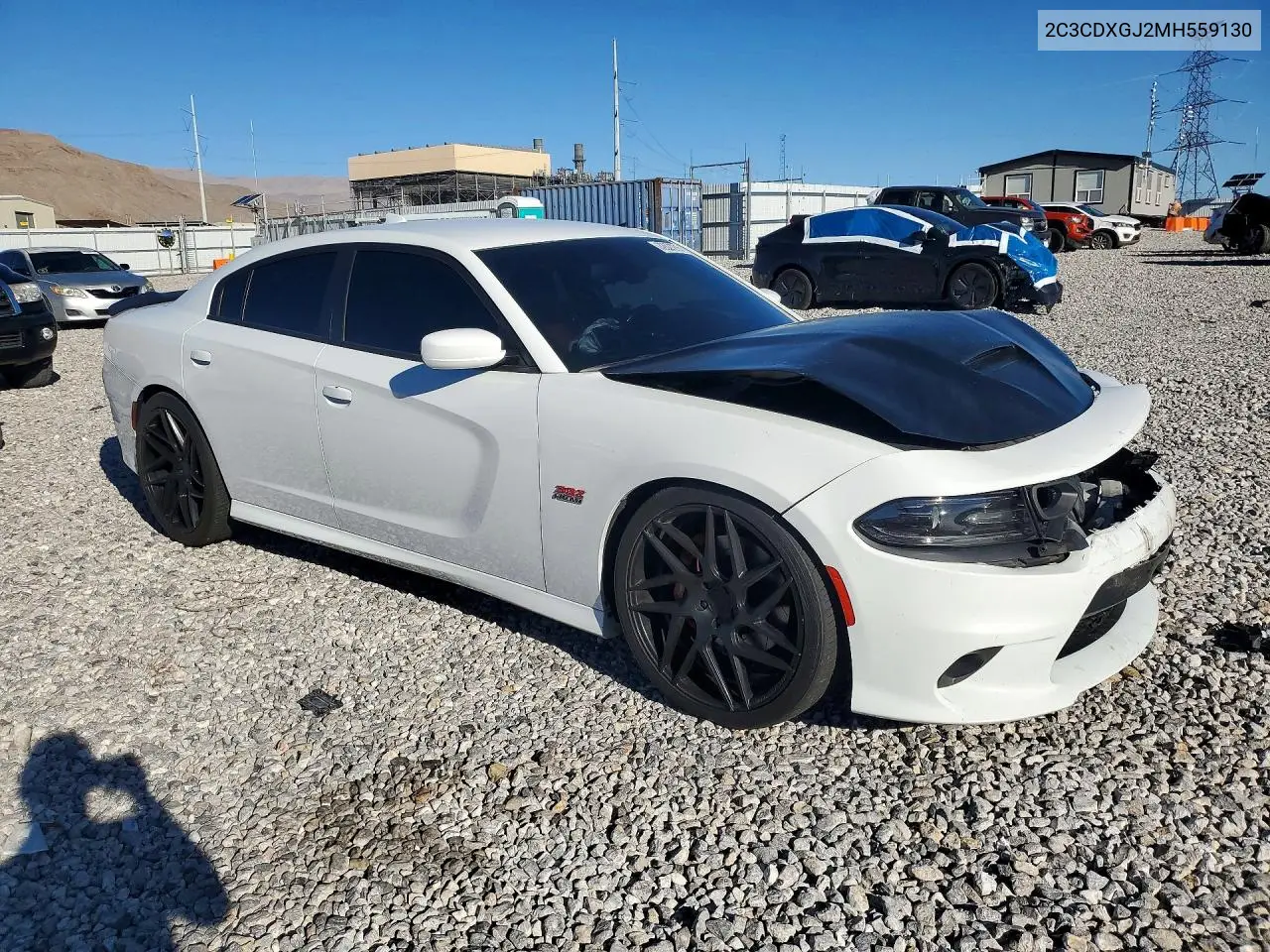 2021 DODGE CHARGER VIN 2C3CDXGJ2MH559130 — фото 4