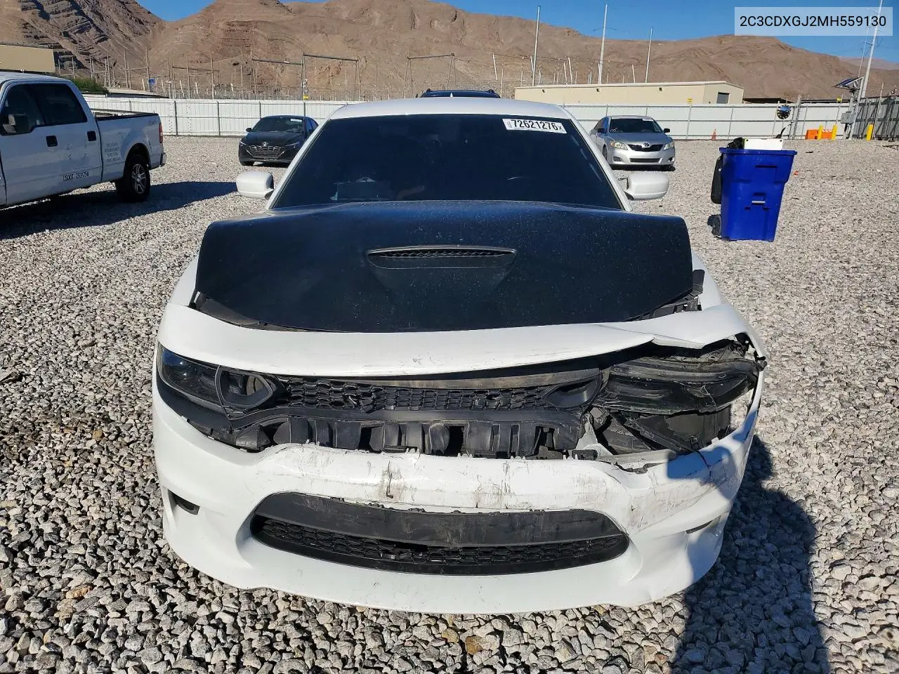 2021 DODGE CHARGER VIN 2C3CDXGJ2MH559130 — фото 5
