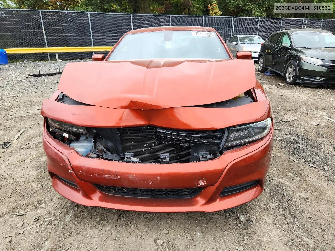 2021 DODGE CHARGER VIN 2C3CDXBG4MH510832 — фото 5