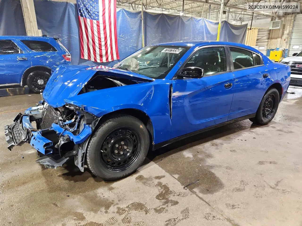 DODGE CHARGER 2021, VIN 2C3CDXKG8MH599224
