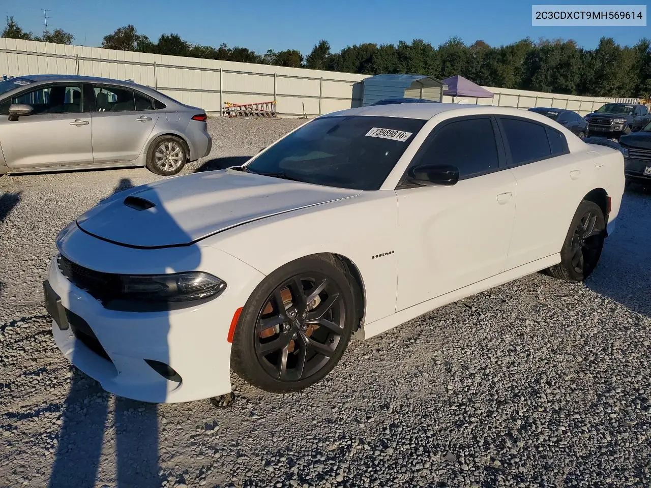 DODGE CHARGER 2021, VIN 2C3CDXCT9MH569614