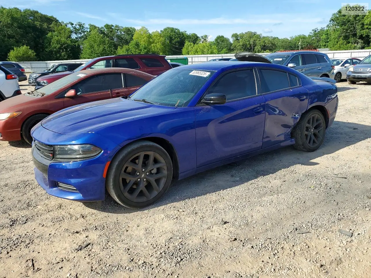 DODGE CHARGER 2022, VIN 2C3CDXBG1NH120322