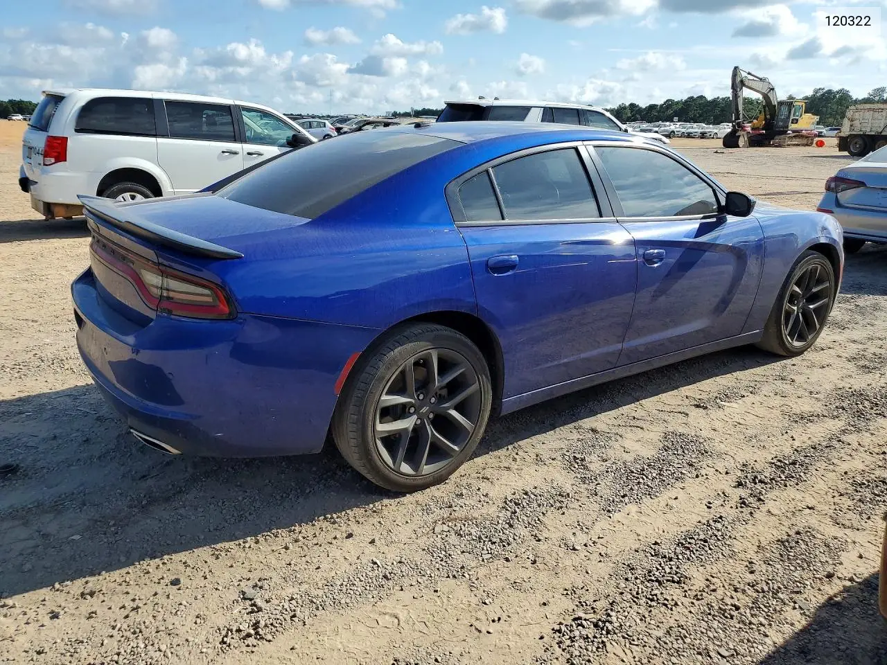 2022 DODGE CHARGER VIN 2C3CDXBG1NH120322 — фото 3