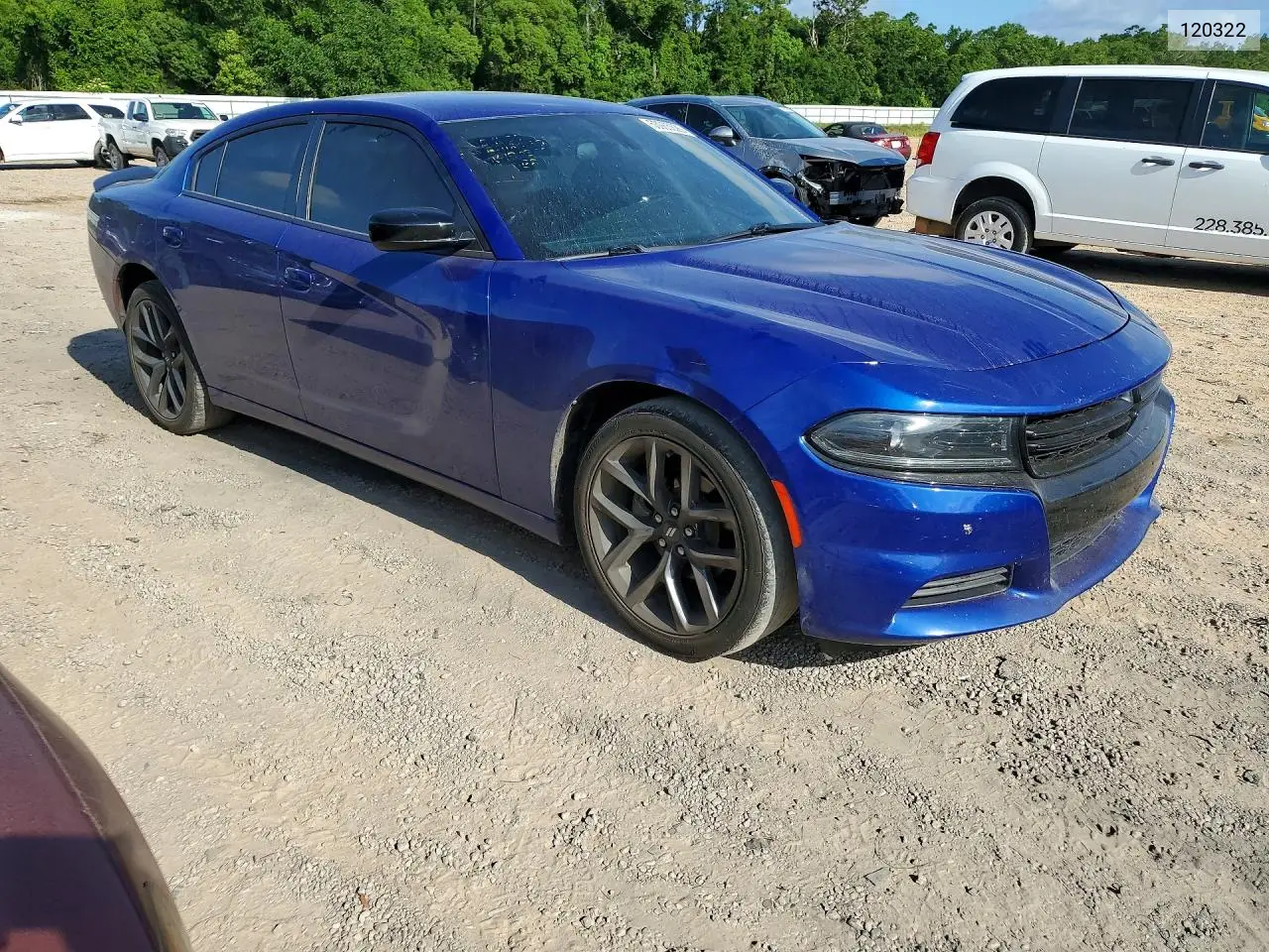 2022 DODGE CHARGER VIN 2C3CDXBG1NH120322 — фото 4