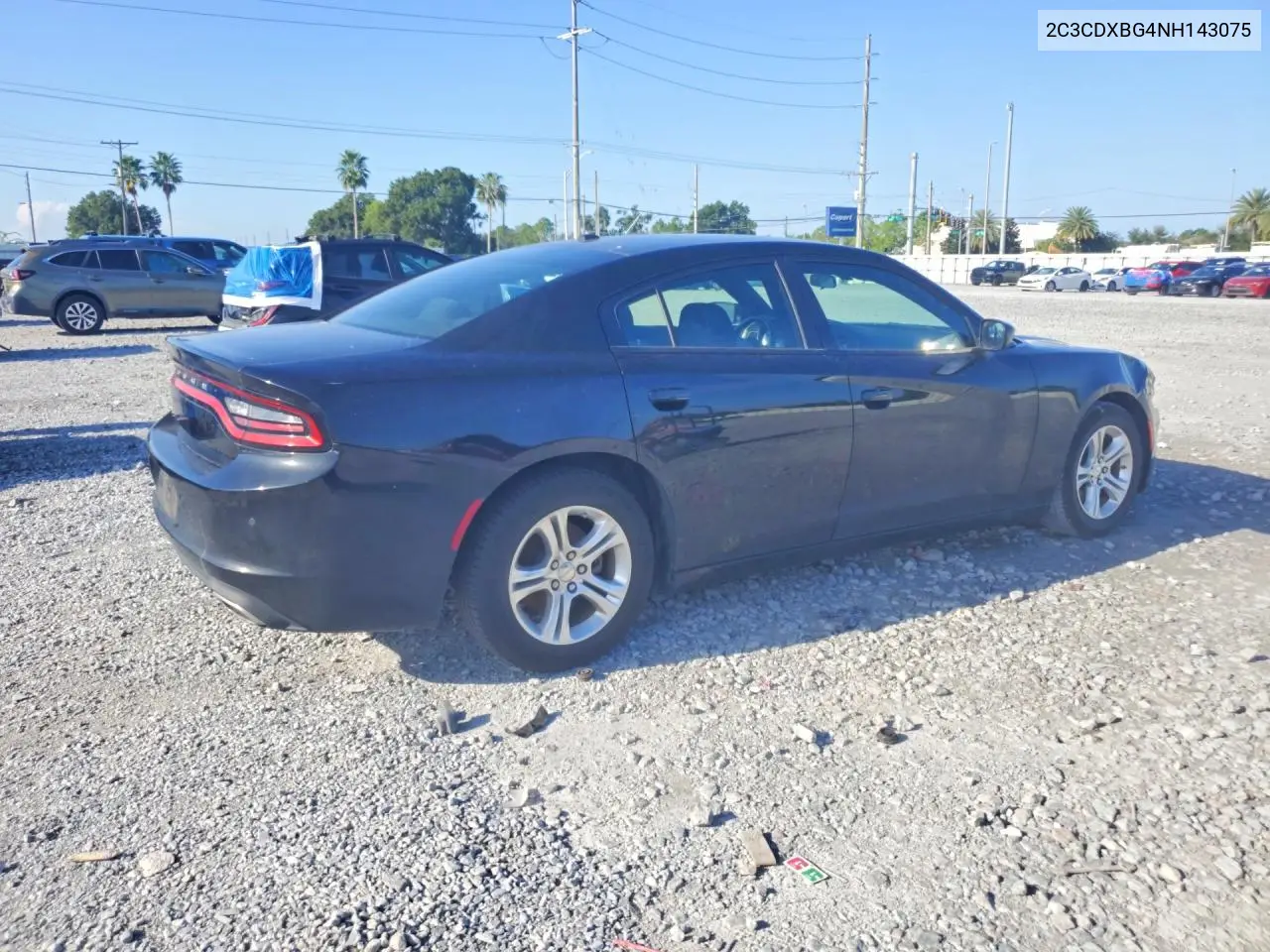 2022 DODGE CHARGER VIN 2C3CDXBG4NH143075 — фото 3