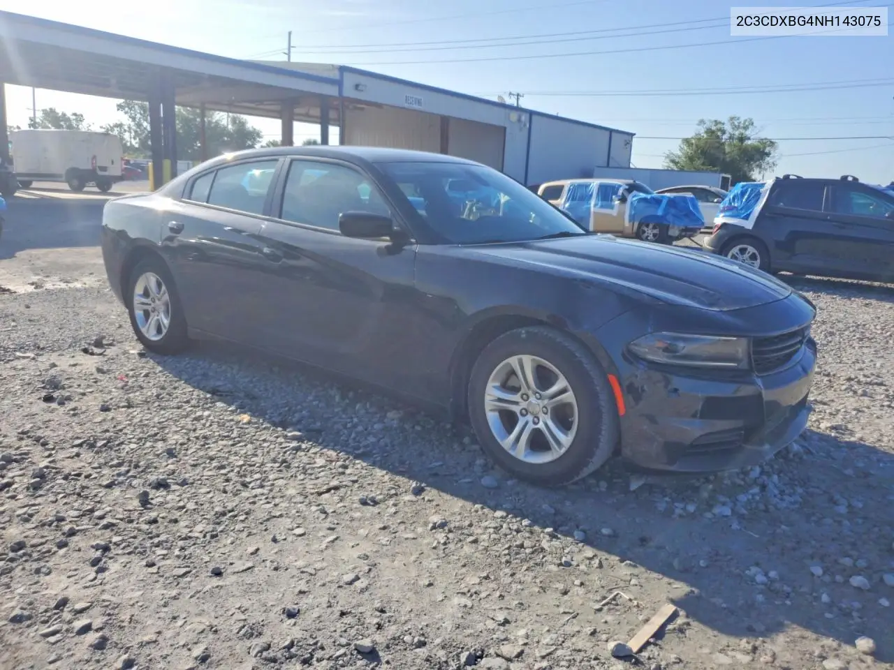2022 DODGE CHARGER VIN 2C3CDXBG4NH143075 — фото 4