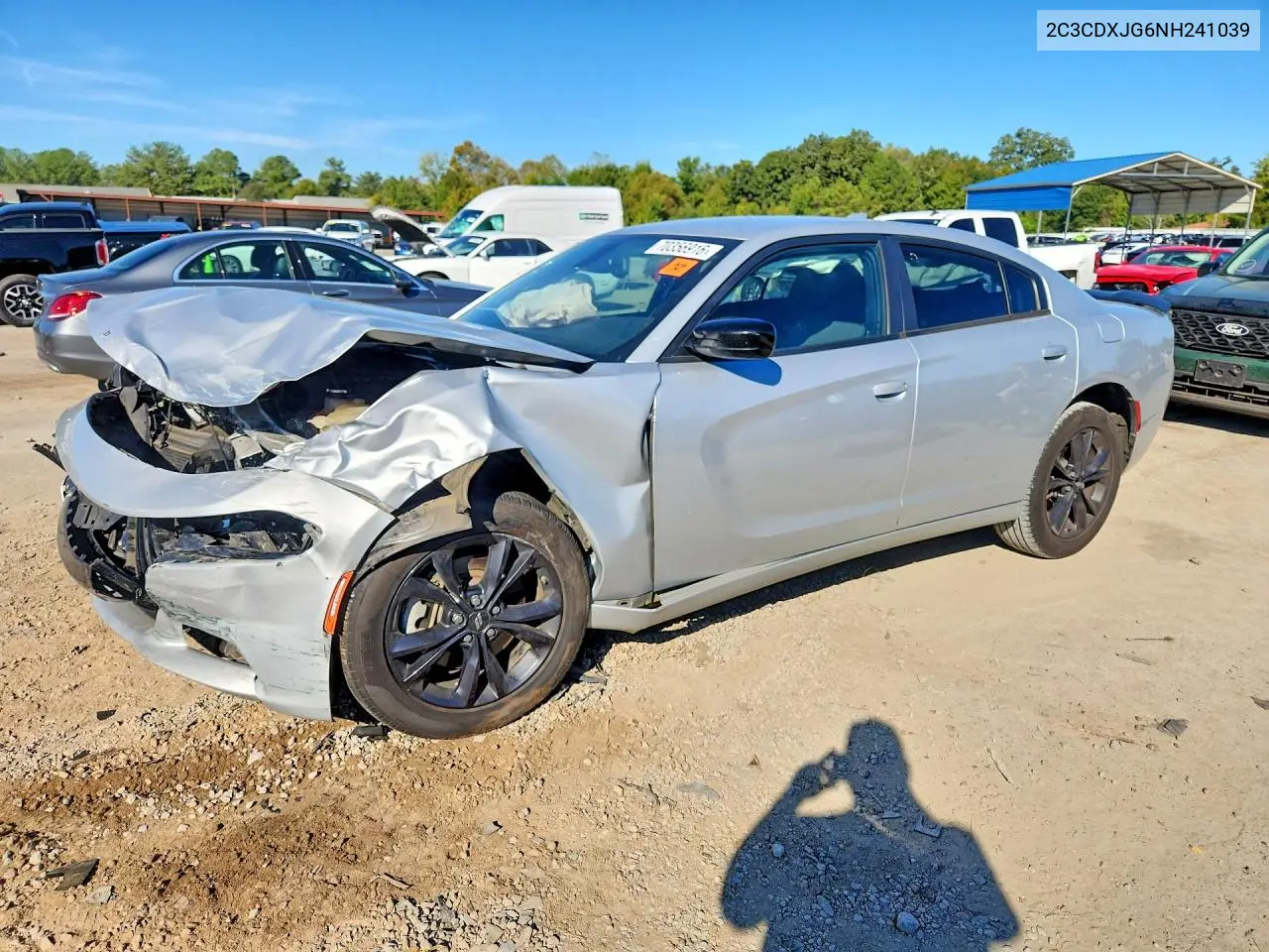 DODGE CHARGER 2022, VIN 2C3CDXJG6NH241039