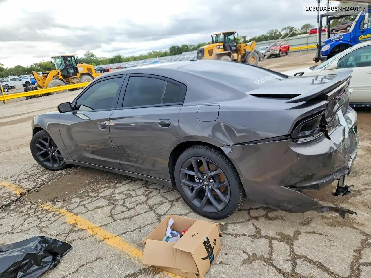 2022 DODGE CHARGER VIN 2C3CDXBG8NH240117 — фото 2
