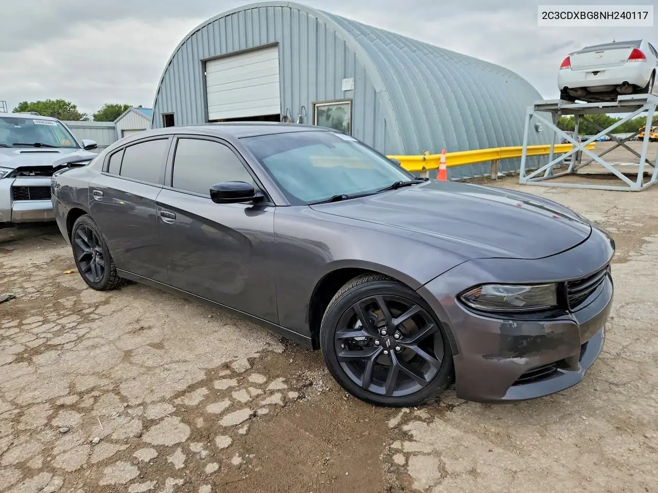 2022 DODGE CHARGER VIN 2C3CDXBG8NH240117 — фото 4