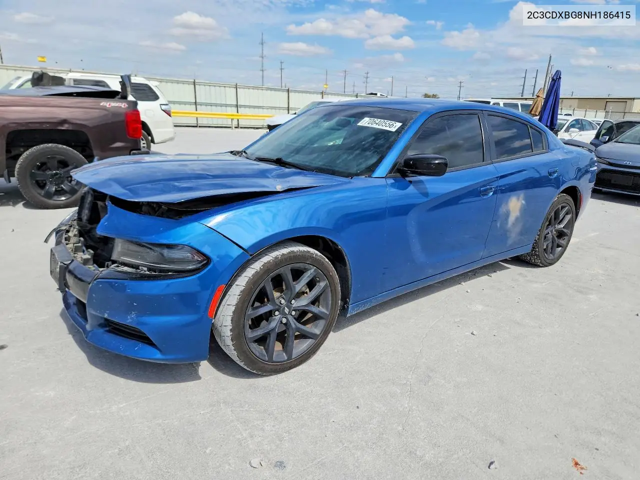 DODGE CHARGER 2022, VIN 2C3CDXBG8NH186415