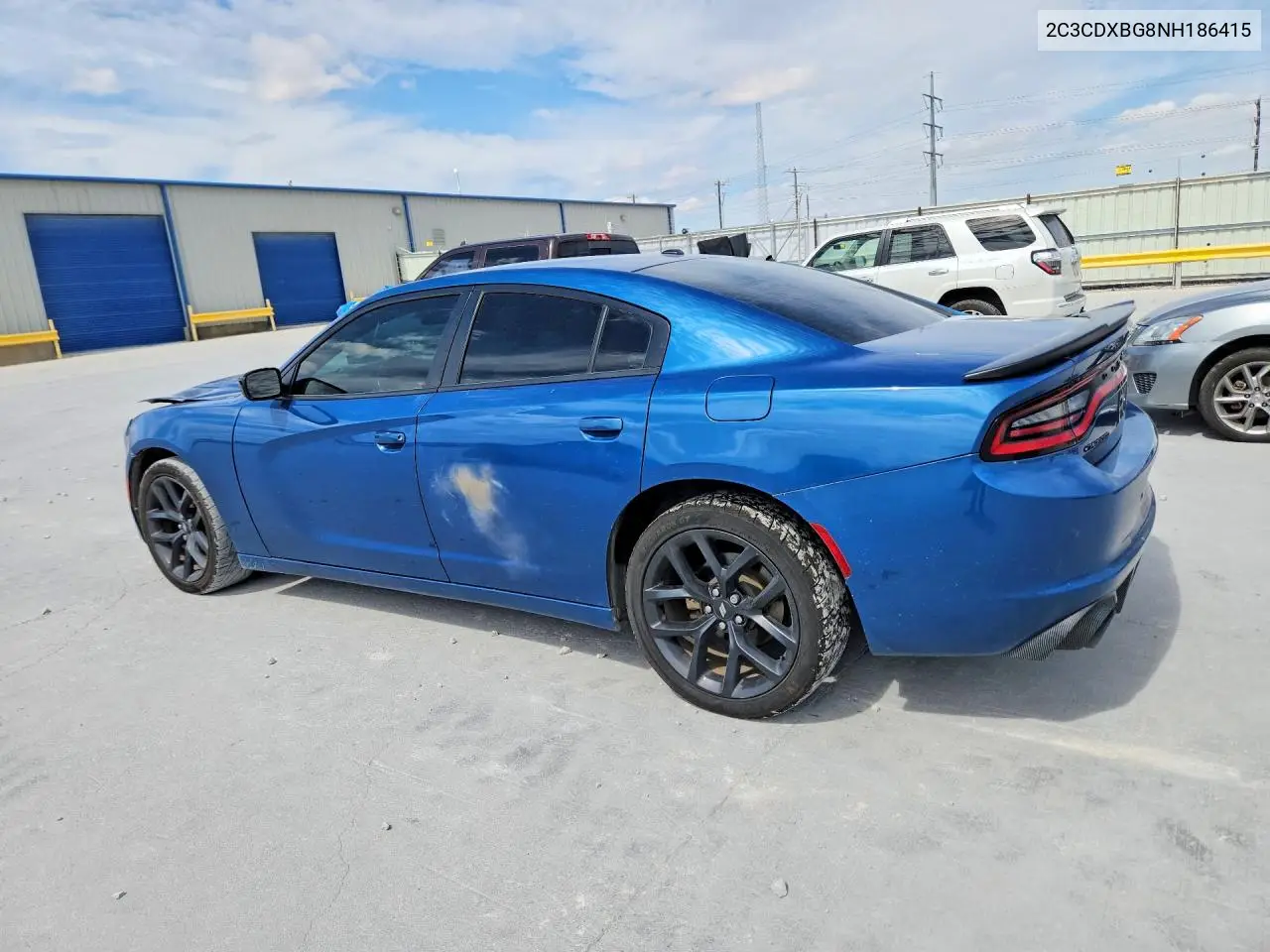 2022 DODGE CHARGER VIN 2C3CDXBG8NH186415 — фото 2
