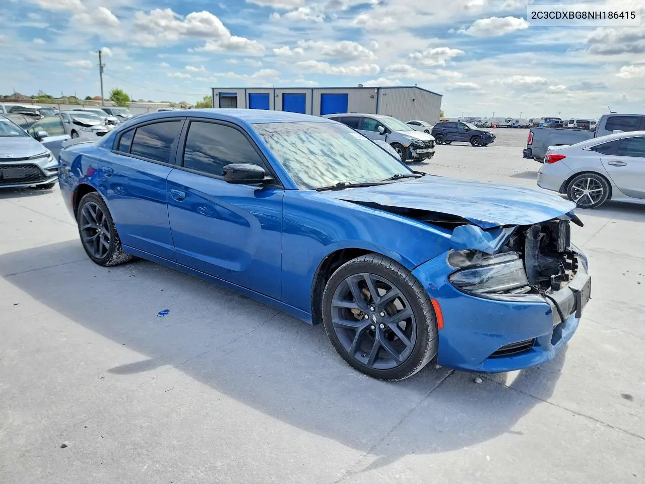 2022 DODGE CHARGER VIN 2C3CDXBG8NH186415 — фото 4