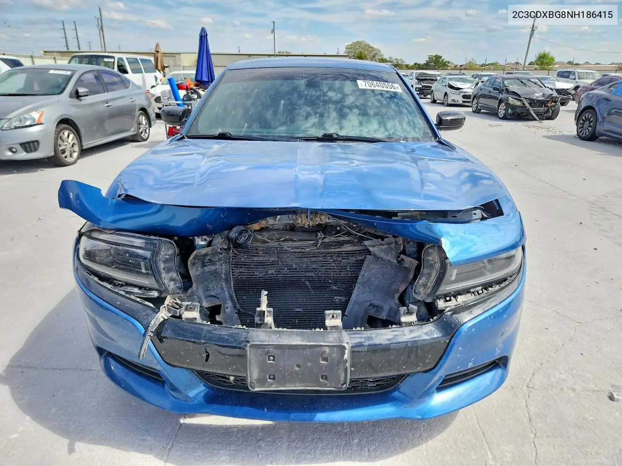 2022 DODGE CHARGER VIN 2C3CDXBG8NH186415 — фото 5