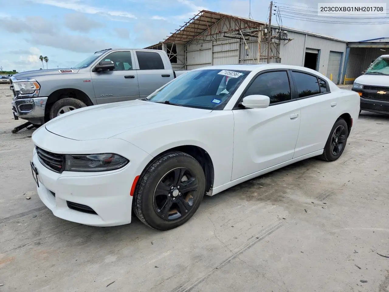 DODGE CHARGER 2022, VIN 2C3CDXBG1NH201708