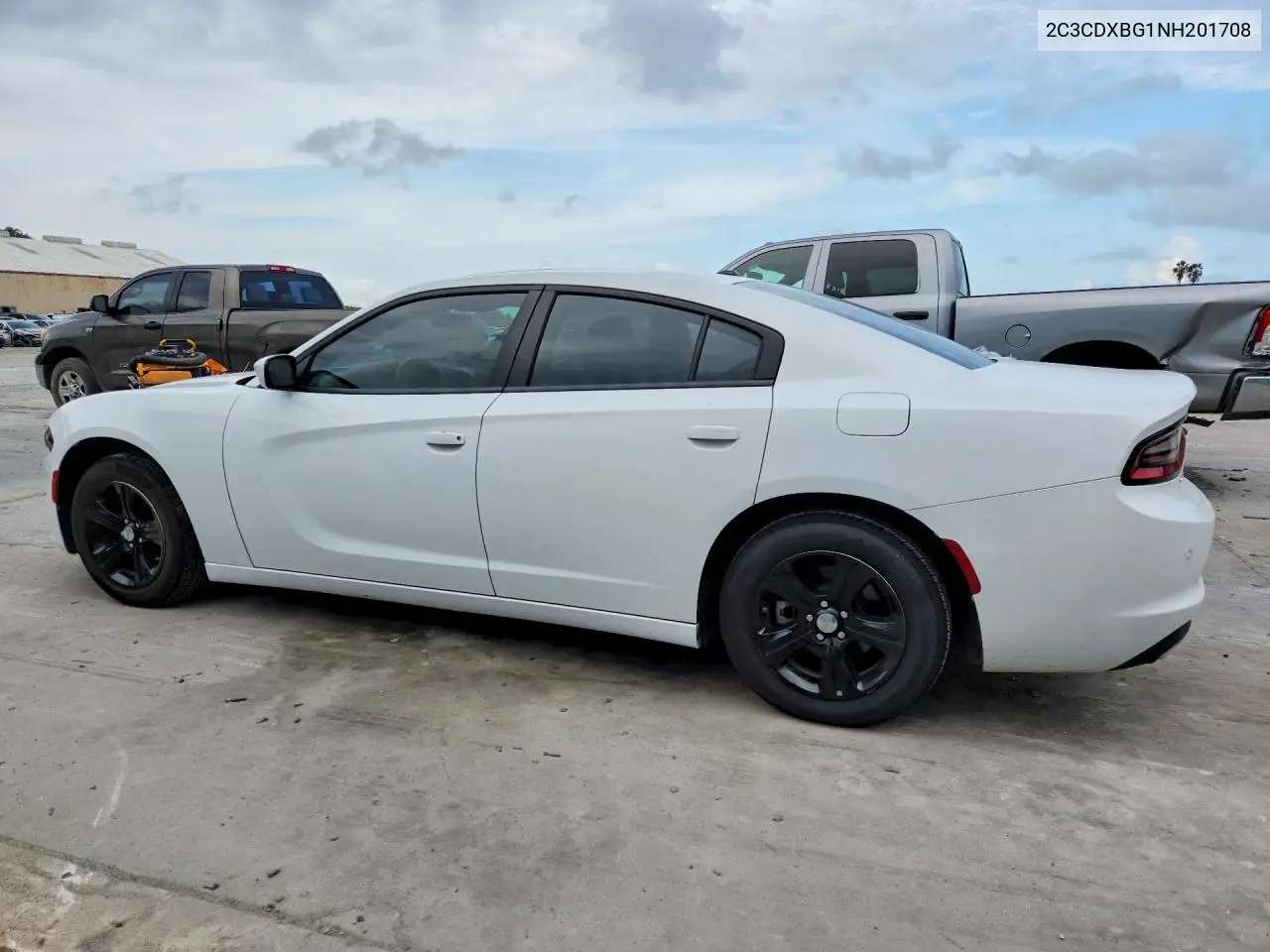 2022 DODGE CHARGER VIN 2C3CDXBG1NH201708 — фото 2