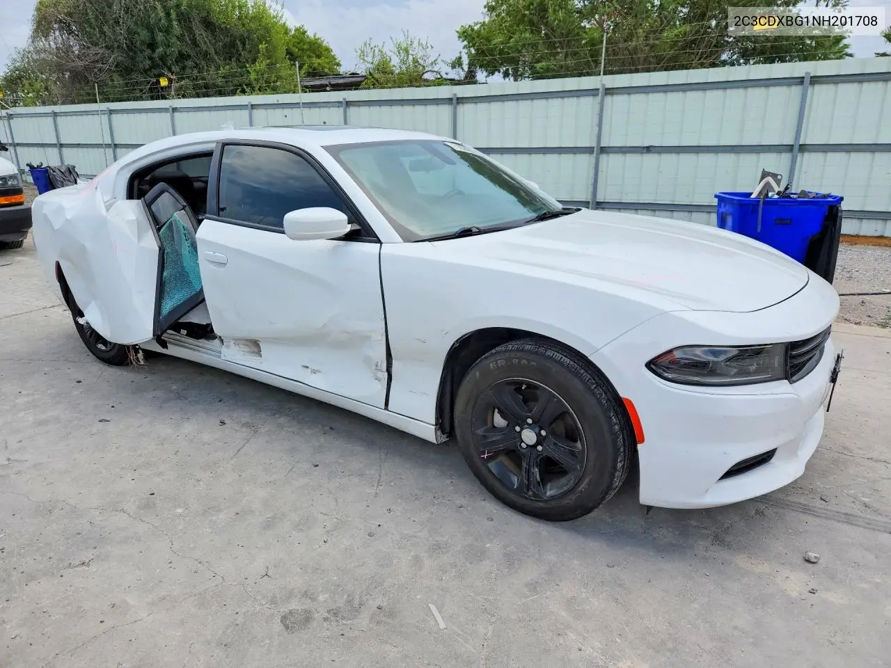 2022 DODGE CHARGER VIN 2C3CDXBG1NH201708 — фото 4