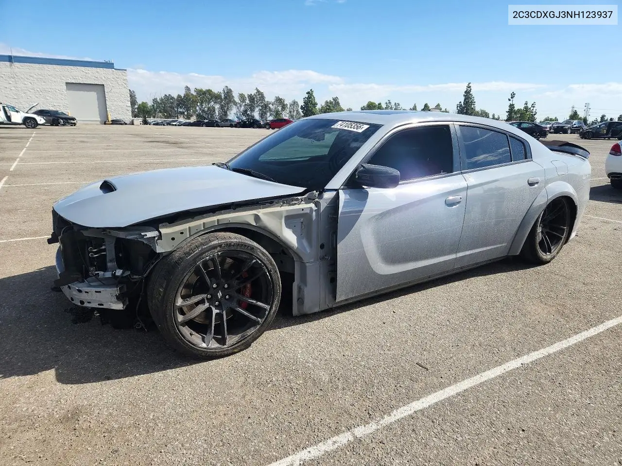 DODGE CHARGER 2022, VIN 2C3CDXGJ3NH123937