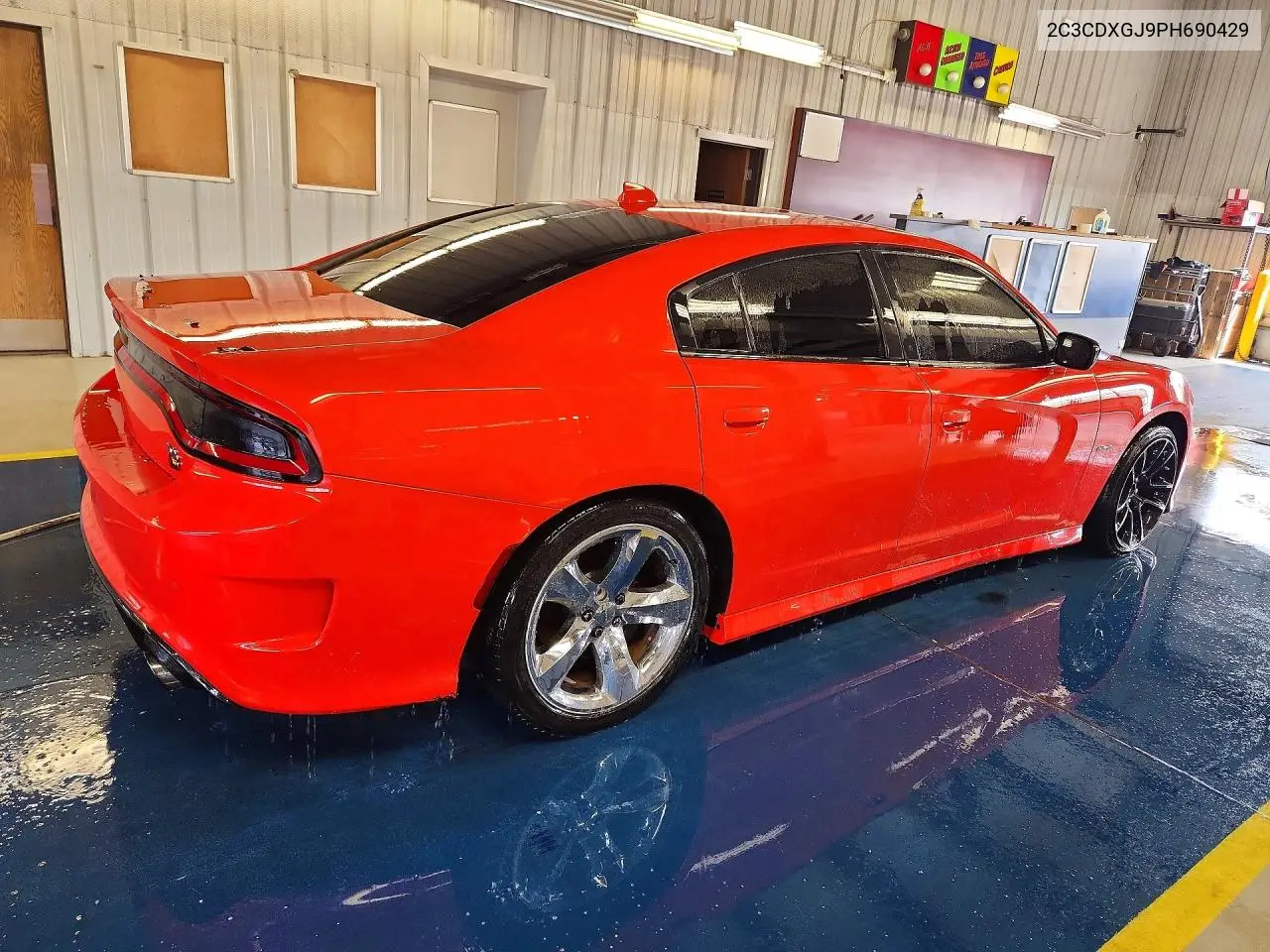 2023 DODGE CHARGER VIN 2C3CDXGJ9PH690429 — фото 3