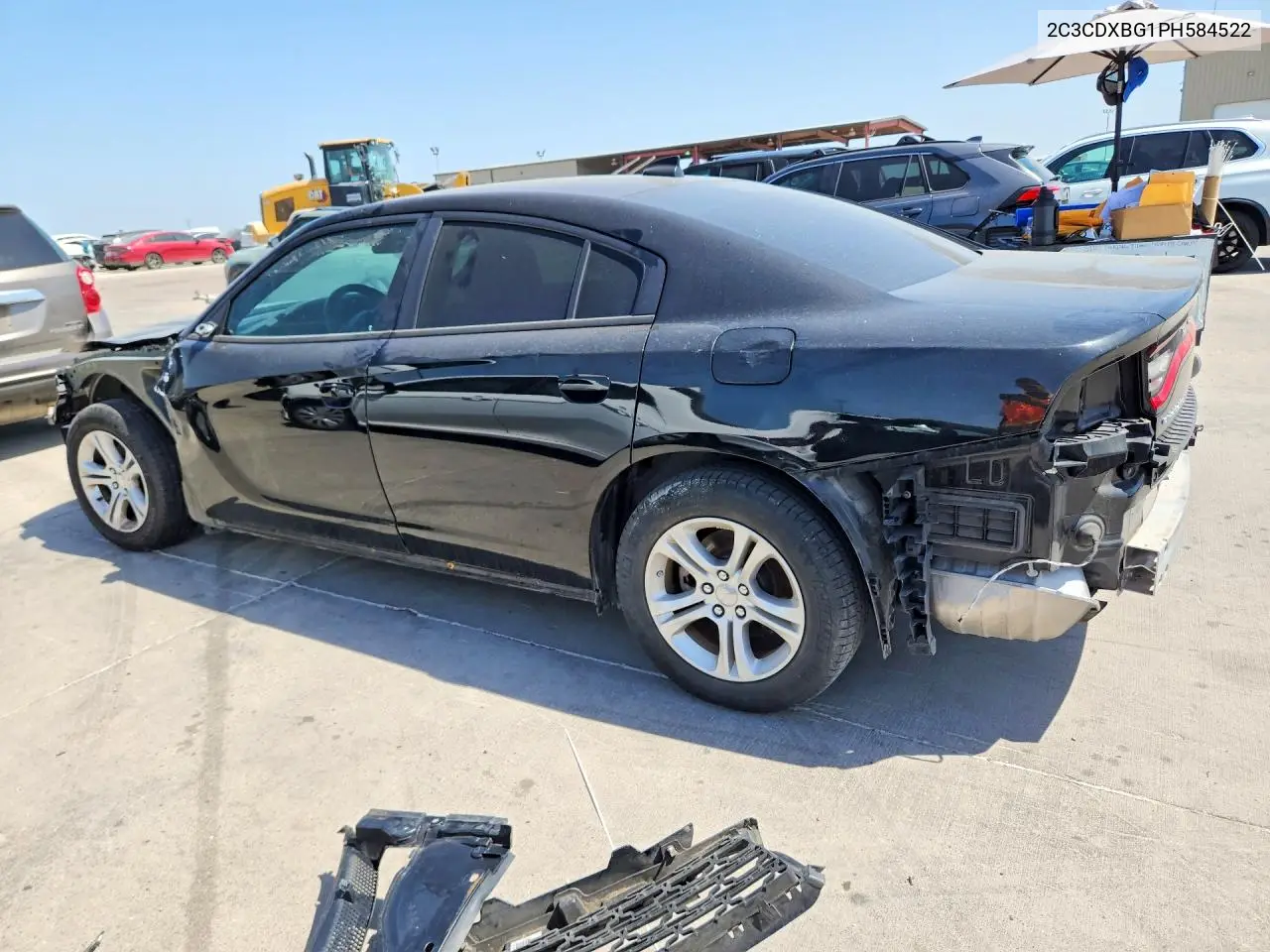 2023 DODGE CHARGER VIN 2C3CDXBG1PH584522 — фото 2