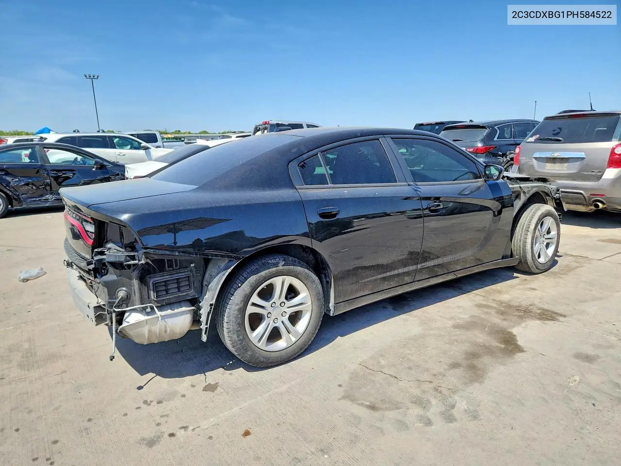 2023 DODGE CHARGER VIN 2C3CDXBG1PH584522 — фото 3
