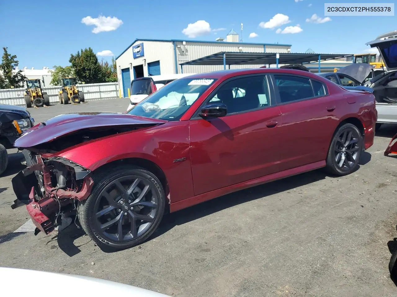 DODGE CHARGER 2023, VIN 2C3CDXCT2PH555378