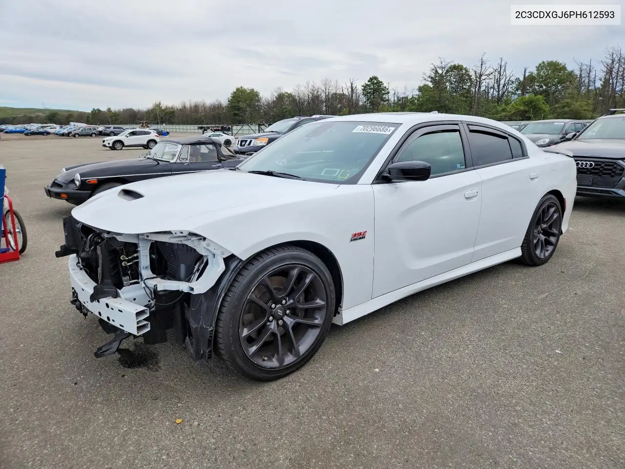 DODGE CHARGER 2023, VIN 2C3CDXGJ6PH612593