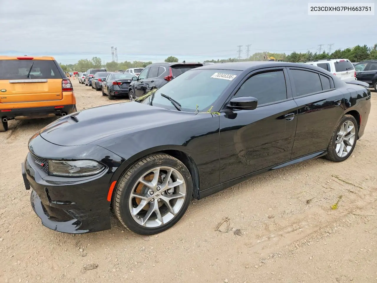 DODGE CHARGER 2023, VIN 2C3CDXHG7PH663751