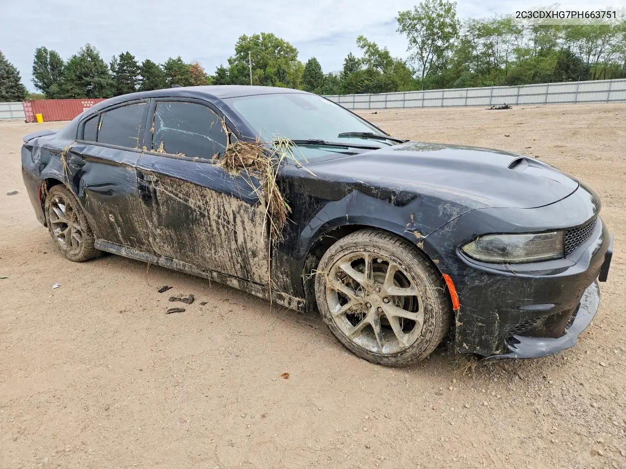 2023 DODGE CHARGER VIN 2C3CDXHG7PH663751 — фото 4