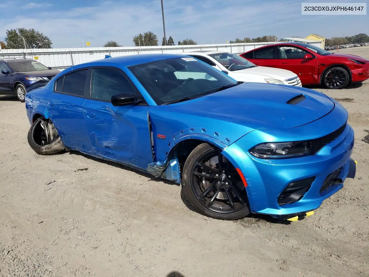 2023 DODGE CHARGER VIN 2C3CDXGJXPH646147 — фото 4