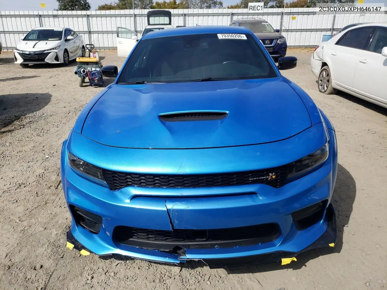2023 DODGE CHARGER VIN 2C3CDXGJXPH646147 — фото 5