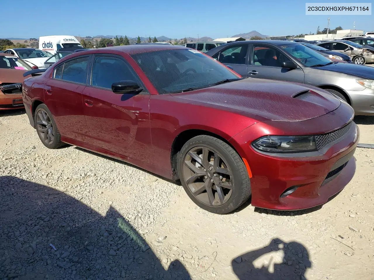 2023 DODGE CHARGER VIN 2C3CDXHGXPH671164 — фото 4