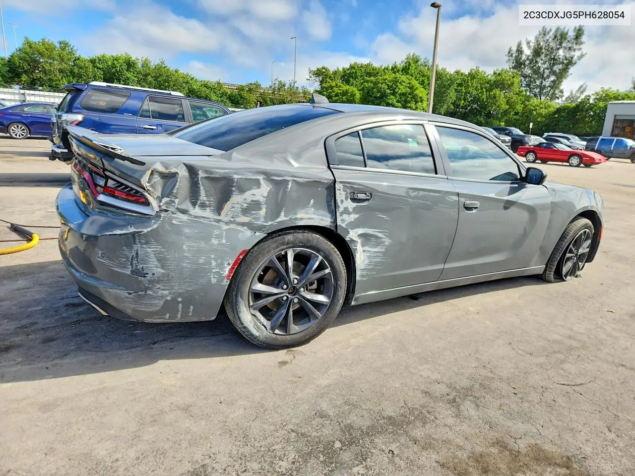 2023 DODGE CHARGER VIN 2C3CDXJG5PH628054 — фото 3