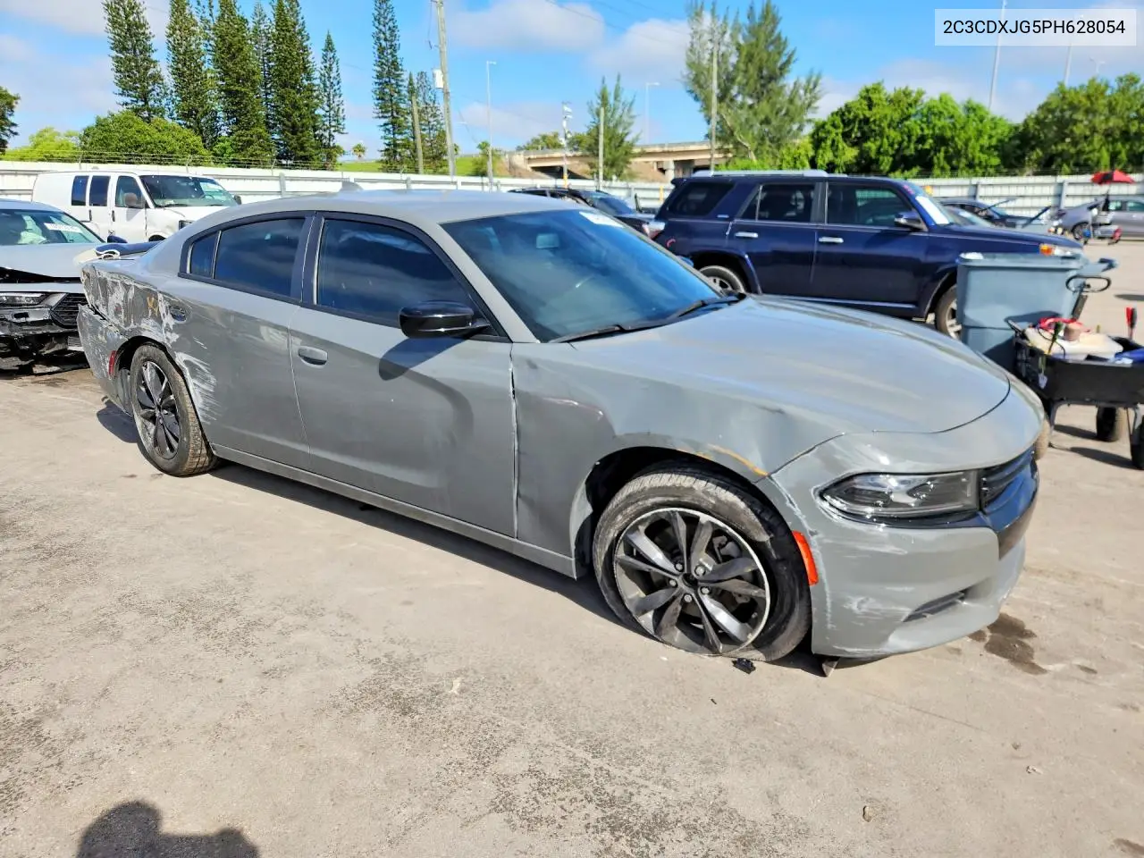 2023 DODGE CHARGER VIN 2C3CDXJG5PH628054 — фото 4