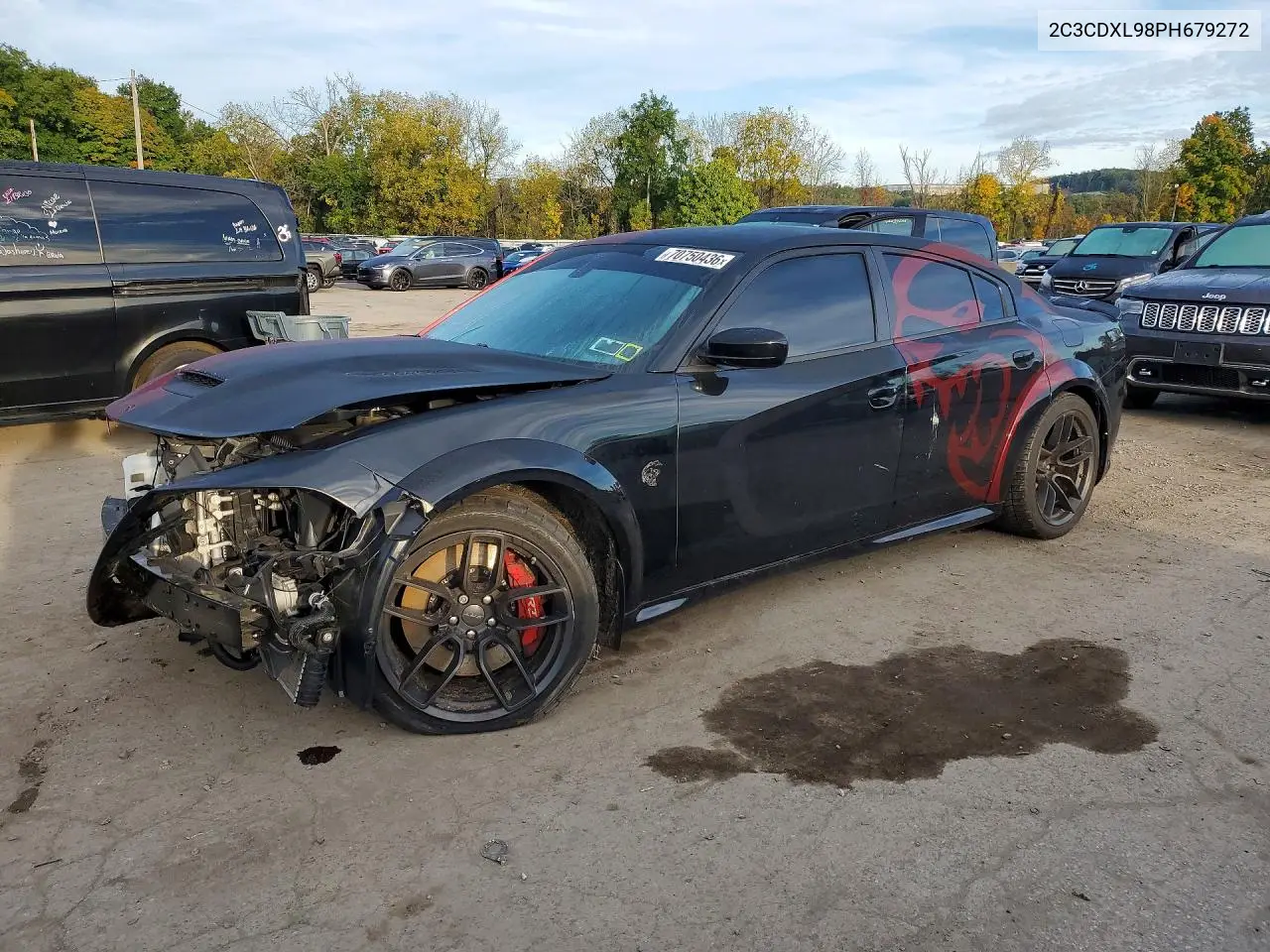 DODGE CHARGER 2023, VIN 2C3CDXL98PH679272