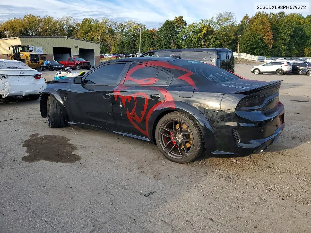 2023 DODGE CHARGER VIN 2C3CDXL98PH679272 — фото 2