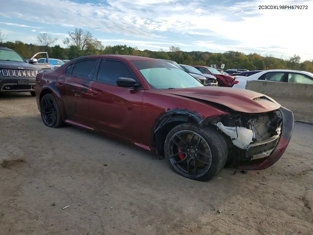 2023 DODGE CHARGER VIN 2C3CDXL98PH679272 — фото 4