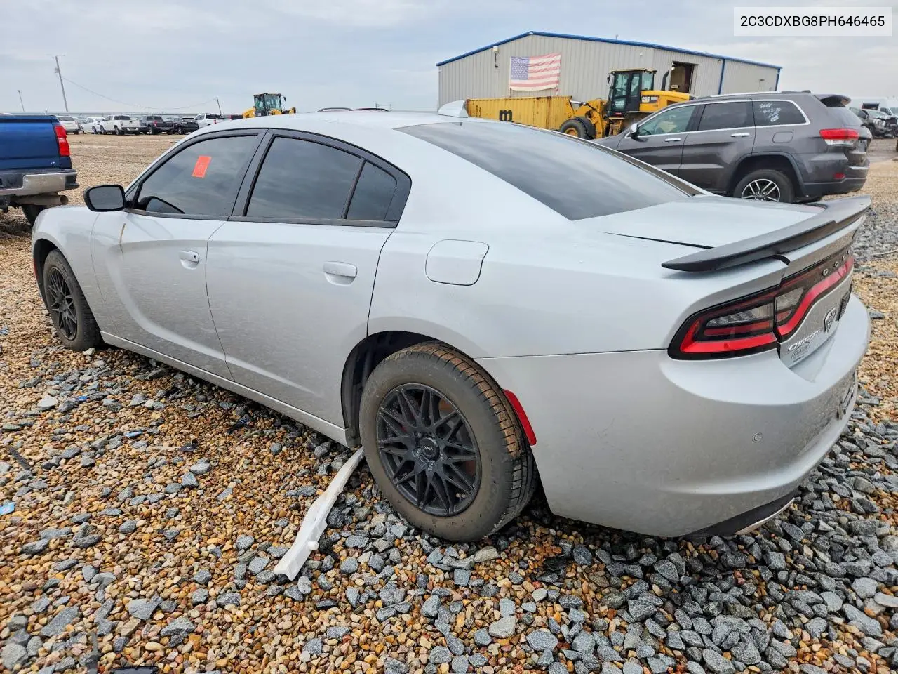 2023 DODGE CHARGER VIN 2C3CDXBG8PH646465 — фото 2